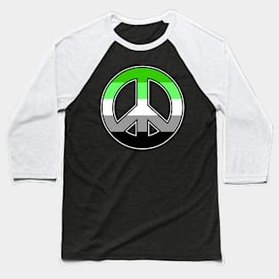 the green aro Baseball T-Shirt